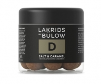 Lakrids by Bülow Small D salt & karamel 125g 